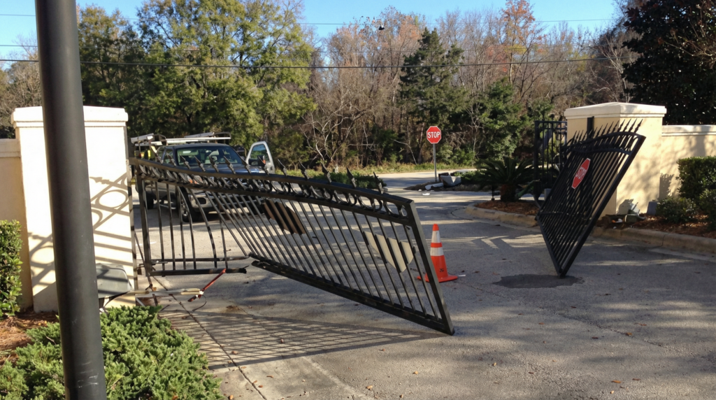 Emergency automatic gate repair service Memphis TN Inlay Automation